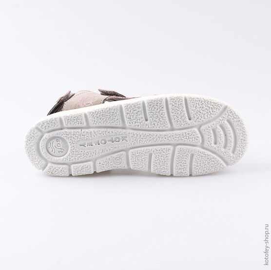 522113-22 Босоножки для девочки сер-роз фото №3