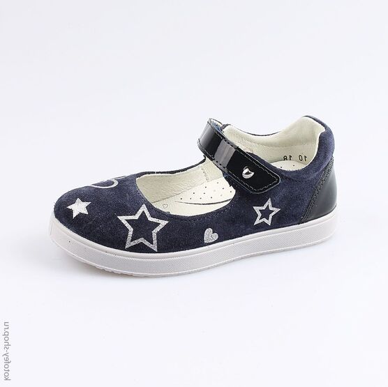 432142-21 Туфли для девочки светло-синий