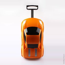 02012002-40 Чемодан-машинка оранжевый для универсальные оранжевый фото №2