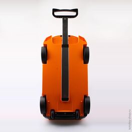 02012002-40 Чемодан-машинка оранжевый для универсальные оранжевый фото №3