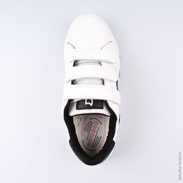 532191-72 Полуботинки для девочки белый фото №4