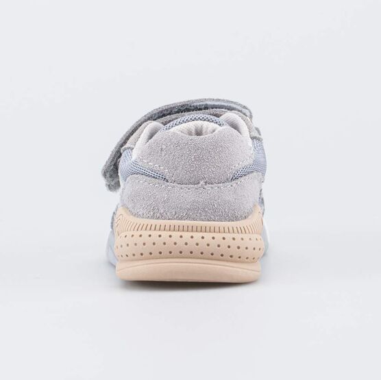 144299-71 Детские кроссовки на липучках для мальчики серый фото №5