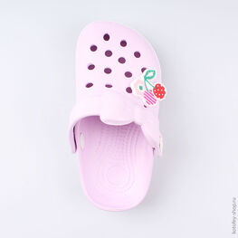 325069-01 Пляжная обувь для девочки сиреневый фото №4