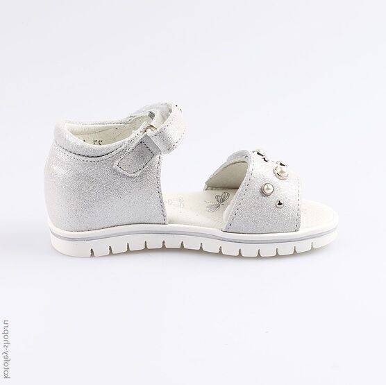322076-21 Босоножки для девочки серебрист. фото №2