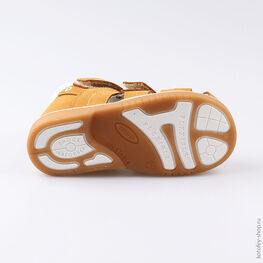 322065-23 Сандалии для мальчики желтый фото №3