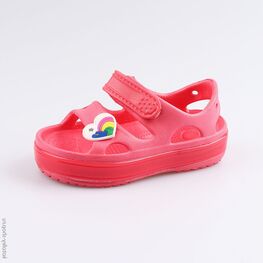 325089-01 Пляжная обувь для девочки коралл