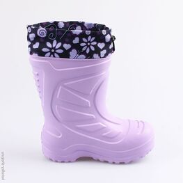 365005-14 Резиновые сапоги для девочки сир-син фото №2