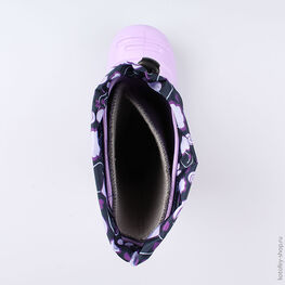 365005-14 Резиновые сапоги для девочки сир-син фото №4