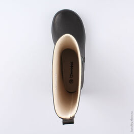 566169-11 Резиновые сапоги для мальчики чер-сер фото №4