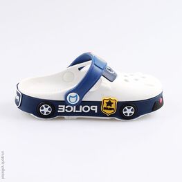 325067-04 Клоги пляжные для мальчики белый фото №2