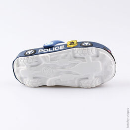 325067-04 Клоги пляжные для мальчики белый фото №3