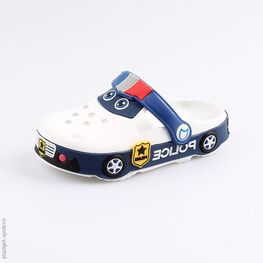 325067-04 Клоги пляжные для мальчики белый
