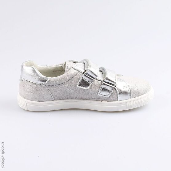 532196-22 Полуботинки для девочки серебрист. фото №2