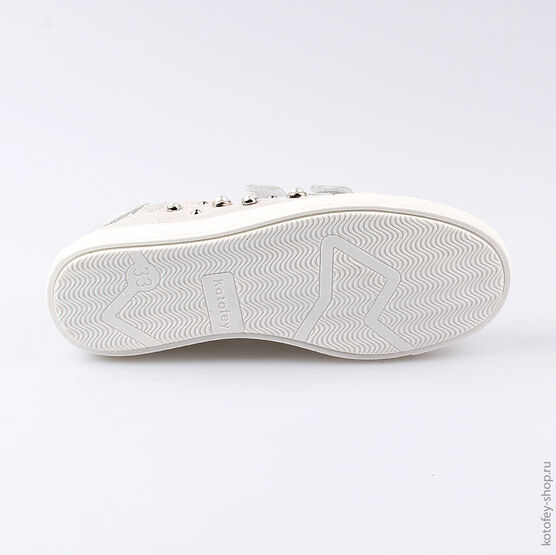 532196-22 Полуботинки для девочки серебрист. фото №3