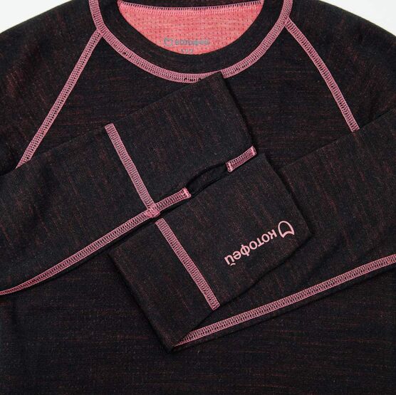 07802071-40 Лонгслив для детей и подростков КОТОФЕЙ Спорт черный для девочки черный фото №4