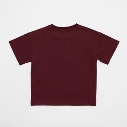 07702073-40 Детская футболка из трикотажного полотна футер для мальчики бордовый фото №2