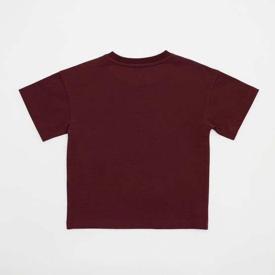 07702073-40 Детская футболка из трикотажного полотна футер для мальчики бордовый фото №2