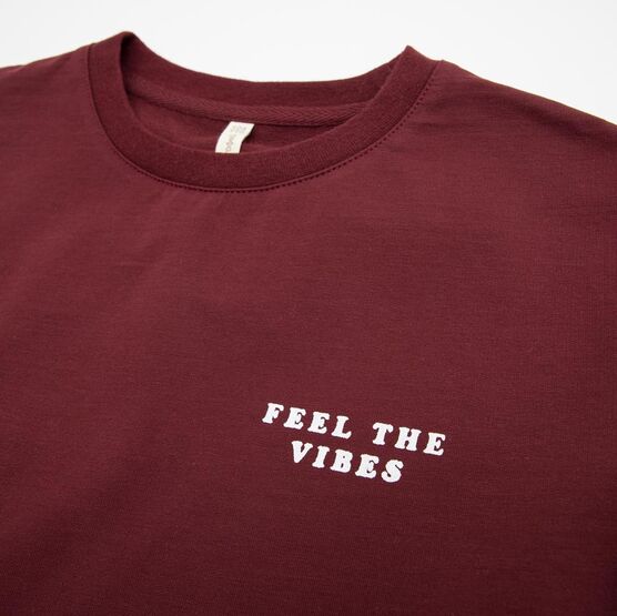 07702073-40 Детская футболка из трикотажного полотна футер для мальчики бордовый фото №3