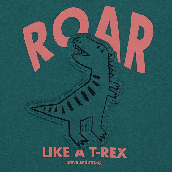 07702075-40 Зеленая футболка с принтом для мальчика для мальчики зеленый фото №4