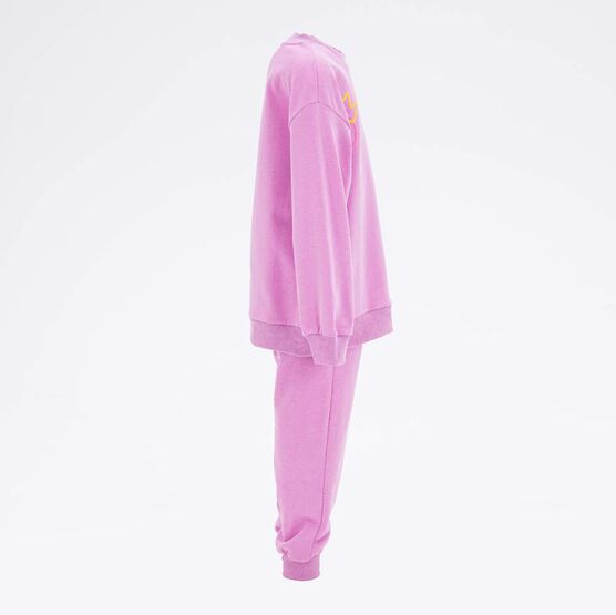07864069-42 Костюм толстовка + брюки розовый для девочки розовый фото №3