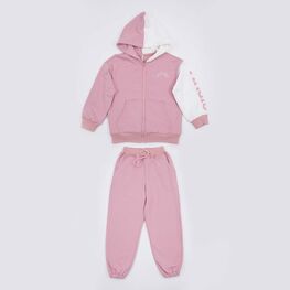 07864070-41 Костюм жакет + брюки розовый для девочки розовый