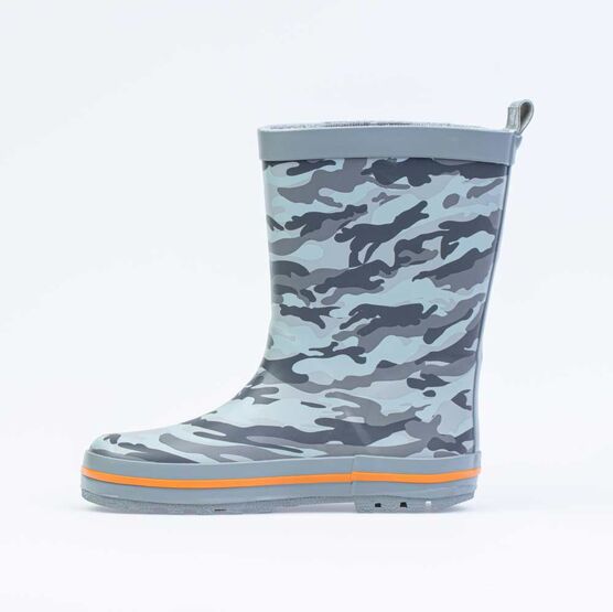 566188-11 Резиновые сапоги для мальчики серый фото №2