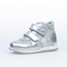 152272-21 Ботинки для девочки серебрист.