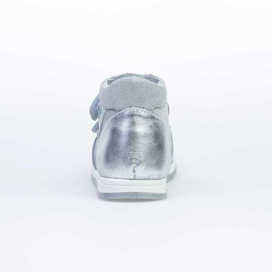 152272-21 Ботинки для девочки серебрист. фото №5