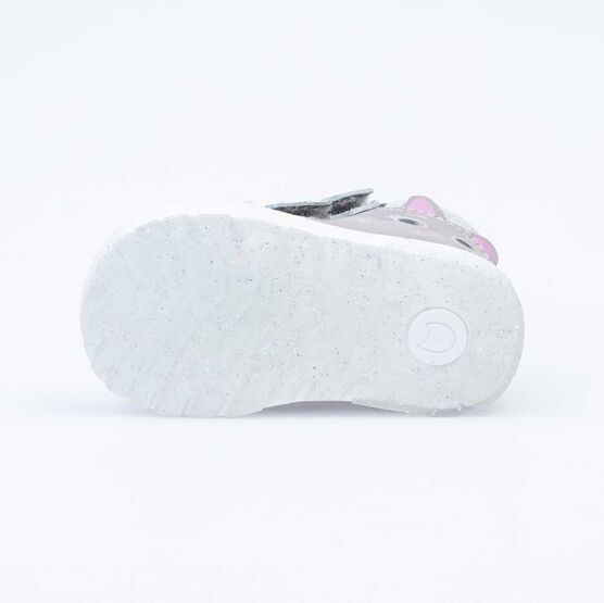 052144-22 Ботинки для девочки серый фото №3