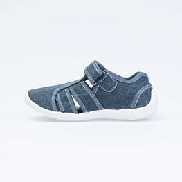 421059-11 Сандалии текстильные для мальчики светло-синий фото №2