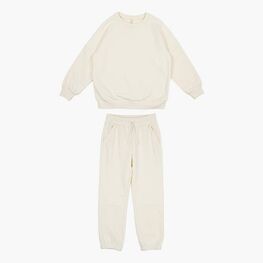 07764087-40 Костюм свитшот + джоггеры светло-бежевый для мальчики светло-бежевый