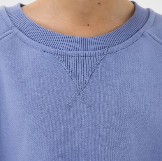 07764087-41 Костюм свитшот + джоггеры детский голубой для мальчики голубой фото №4