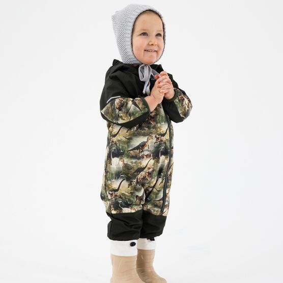 07769005-11 Комбинезон детский Юрский период для мальчики темно-зеленый фото №2