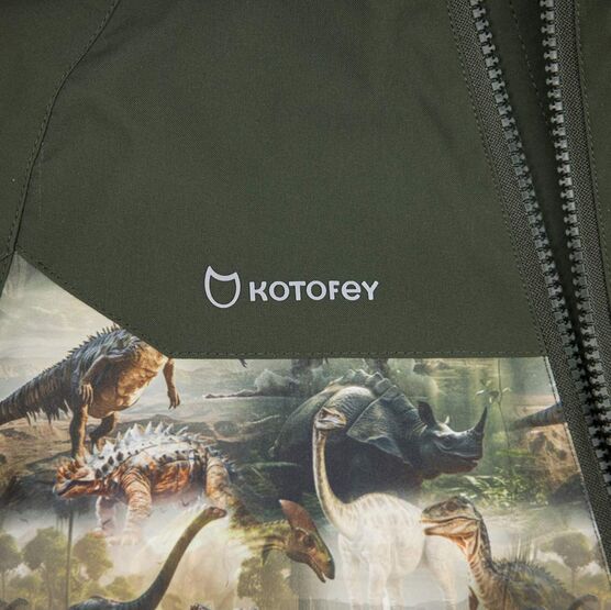 07769005-11 Комбинезон детский Юрский период для мальчики темно-зеленый фото №5