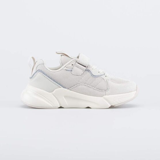 644421-71 Детские кроссовки на липучках для мальчики бежевый фото №2