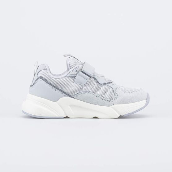 644421-72 Детские кроссовки на липучках для мальчики серый фото №2