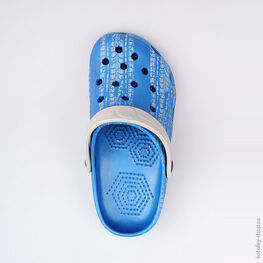 525019-01 Пляжная обувь синяя для мальчики светло-синий фото №4