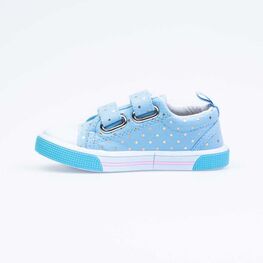 331200-12 Кеды для девочки голубой фото №2