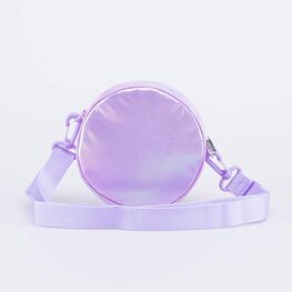 02802331-40 Круглая сумка детская Галография сиреневый для девочки сиреневый фото №3