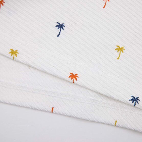 07701003-40 Футболка поло для мальчика белый для мальчики белый фото №4