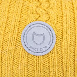 07711380-42 Шапка на завязках с утеплителем Горчичный для мальчики горчичный фото №3