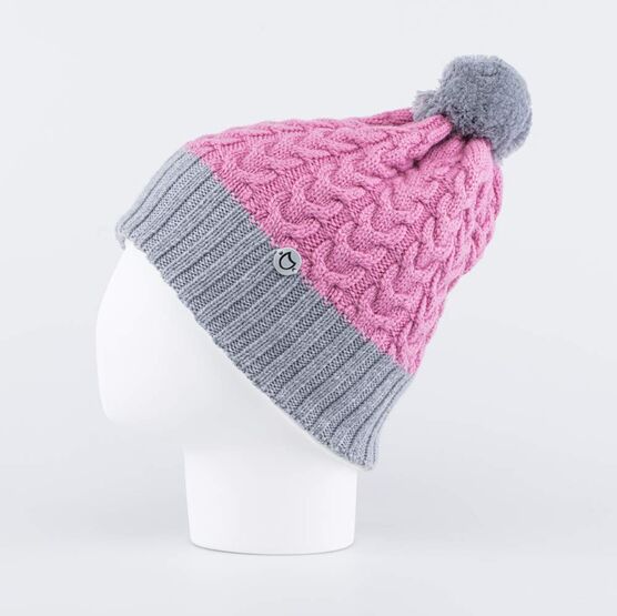 07811392-41 Розовая зимняя шапка для девочки для девочки розовый фото №2