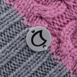 07811392-41 Розовая зимняя шапка для девочки для девочки розовый фото №3