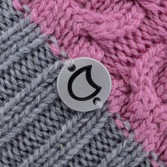 07811392-41 Розовая зимняя шапка для девочки для девочки розовый фото №3