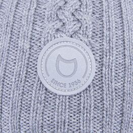 07711380-43 Шапка на завязках с утеплителем, серый для универсальные серый фото №3