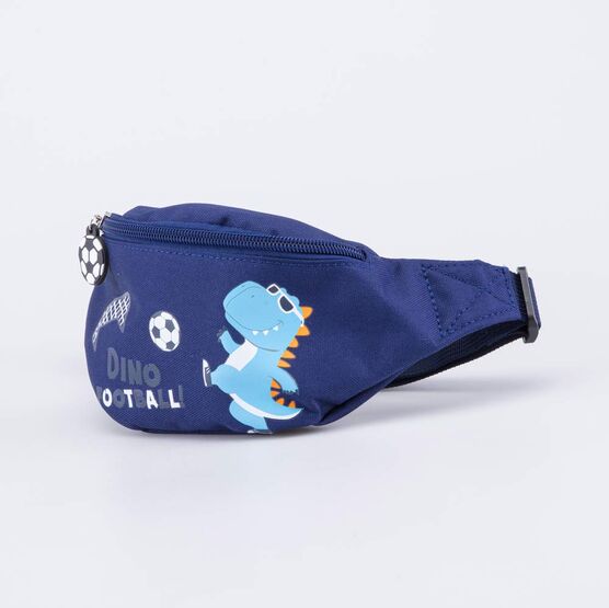 02719005-40 Поясная сумка-бананка Дино синий для мальчики синий фото №2
