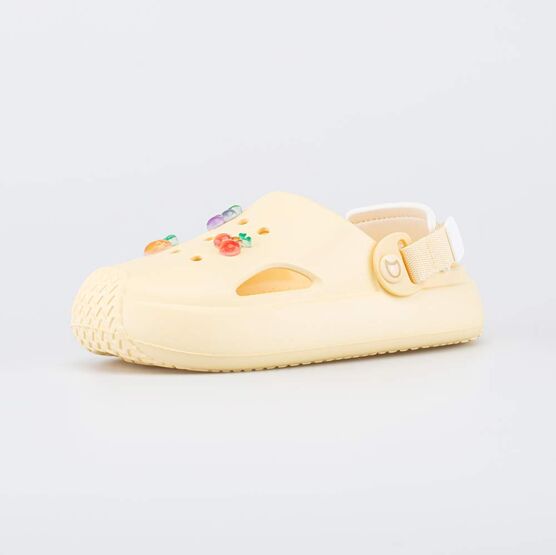 524122-03 Пляжная обувь для девочки Ягодки для девочки желтый