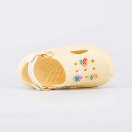 524122-03 Пляжная обувь для девочки Ягодки для девочки желтый фото №4