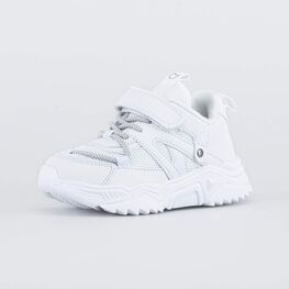 344384-74 Белые кроссовки для девочки для девочки белый