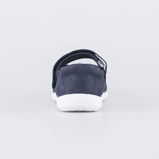 532233-27 Синие туфли-балетки Звездное небо для девочки синий фото №5